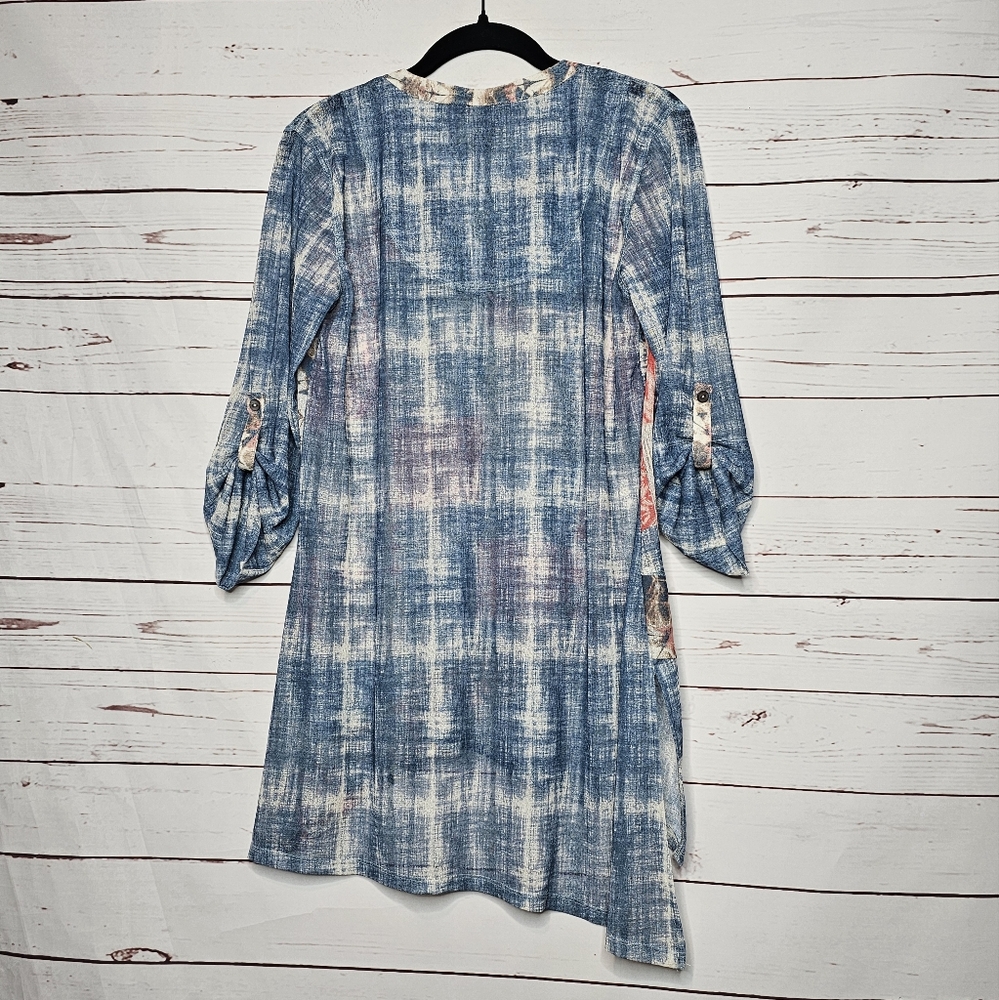 Multiples Patchwork Asymmetrical Tunic - image 2